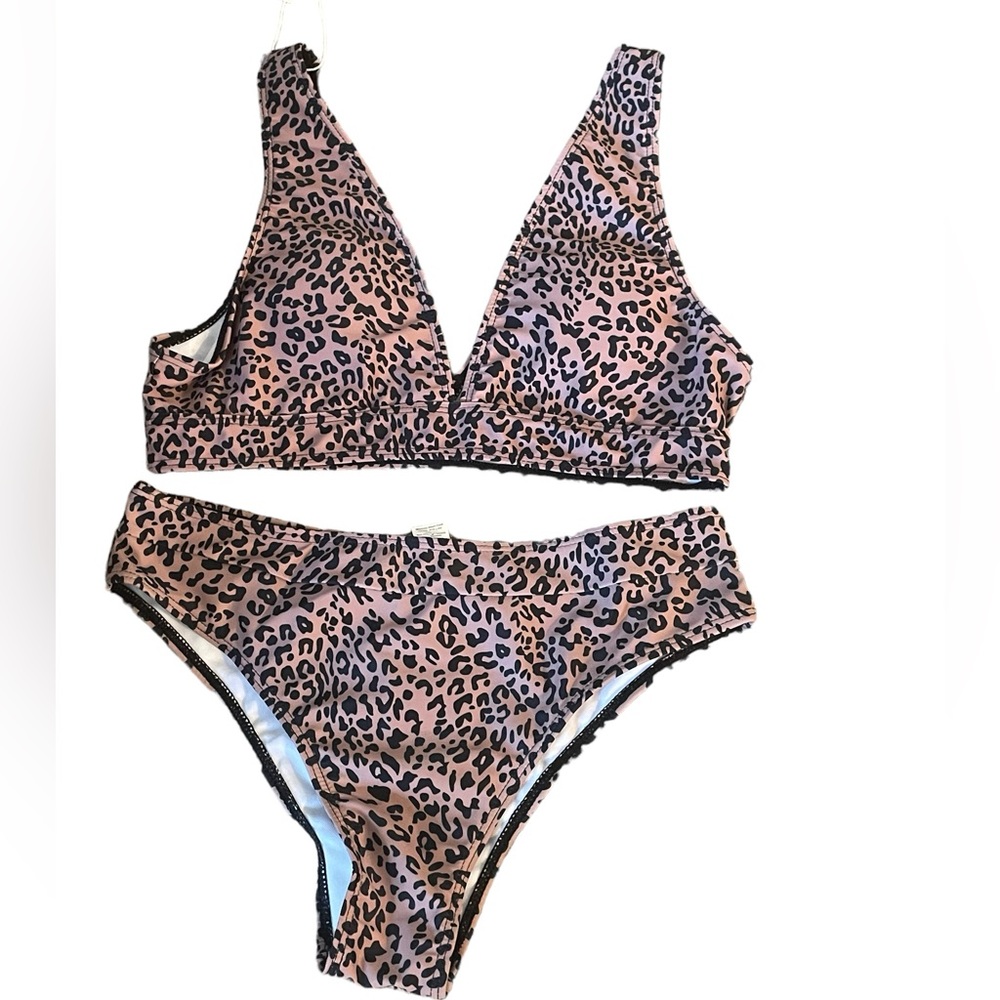 Halara Animal Print Bikini, Size Small, NWT - Picture 3 of 6